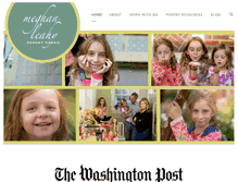 Tablet Screenshot of mlparentcoach.com